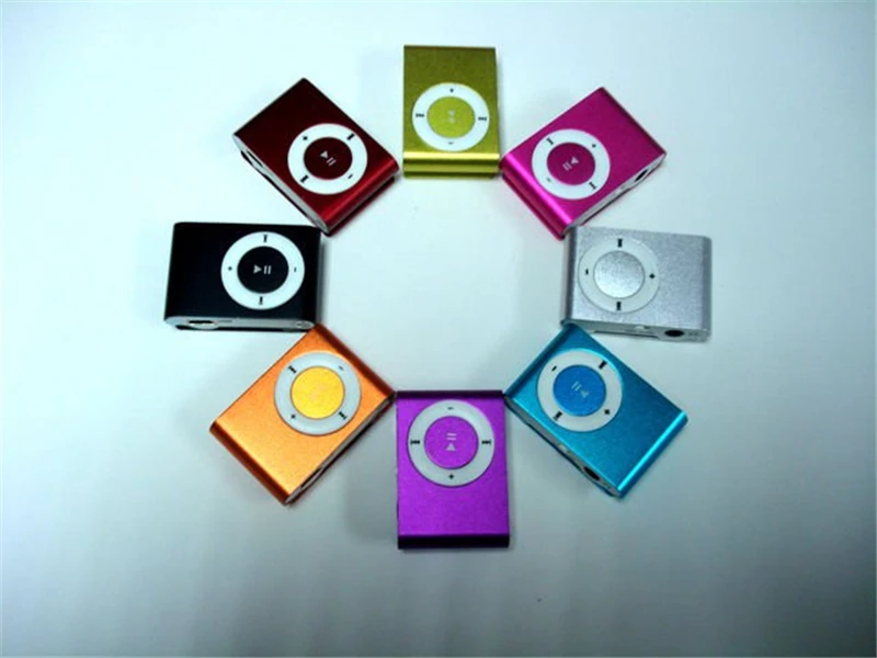 200pcs portable mini clip mp3 music player with tf solt hot sell by