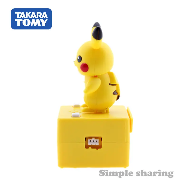 Takara Tomy Pop'n шаг Покемон Пикачу говорящая Танцующая игрушка фигурка|Игровые