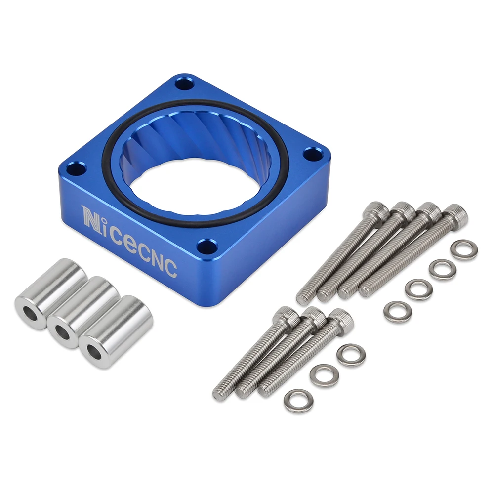 

NICECNC Auto Throttle Body Spacer for Jeep Wrangler TJ Comanche Grand Cherokee 4.0L/2.5L Engine Car Accessories