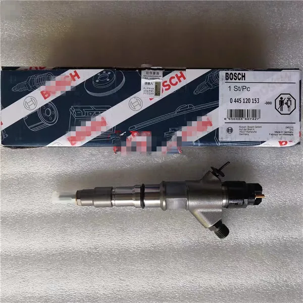 

4 PCS ORIGINAL NEW COMMON RAIL FUEL INJECTOR 0445120153, 4510411120349080, 201149061 FOR KAMAZ 740 11.8D ENGINE