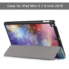 Case for iPad Mini 5 2019 PU Smart Cover with Auto Sleep/Wake for iPad Mini 5 7.9 inch PC protective shell For A2133,A2124,A2126 Case for iPad Mini 5 2019 PU Smart Cover with Auto Sleep/Wake for iPad Mini 5 7.9 inch PC protective shell For A2133,A2124,A2126