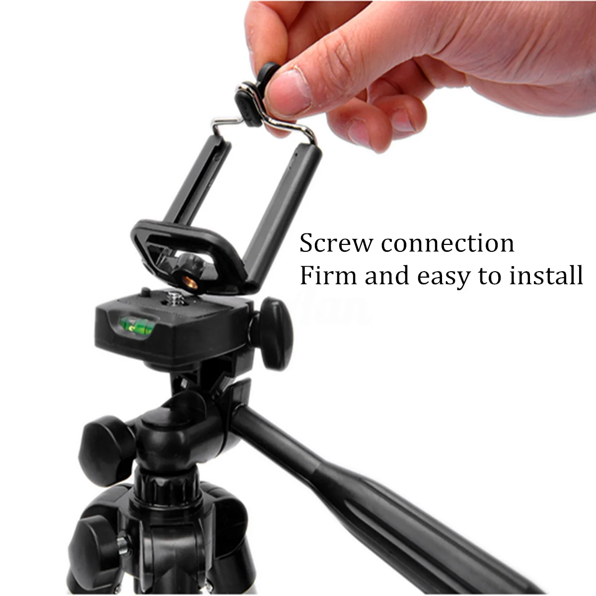  35-105cm Lightweight Aluminum Mini Tripod 4 Sections Universal Camera Tripod Camera Stand Photo Tri