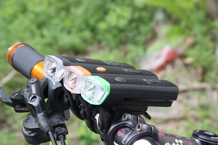 Велосипедный передний свет USB перезаряжаемые светодиодные фары для велосипеда Водонепроницаемый Велоспорт лампа защита батареи рукоятка фары фонарик факел