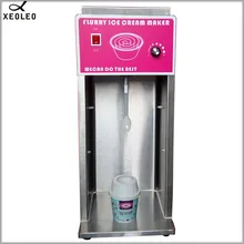 XEOLEO Flurry Ice cream maker 3600rpm Milkshaker 350W Milk shaking machine Stainless steel Flurry Ice cream mixer CE 220110V