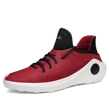 Новая мужская спортивная обувь для мужчин сетчатый, дышащий, спортивный обувь мужские кроссовки черные мужские легкие удобные спортивные туфли size39-44