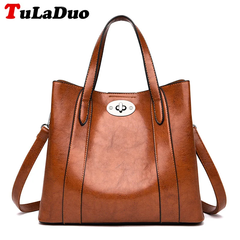 

Fashion Lock Handbag Women Luxury Tote Bag High Quality PU Leather Shoulder Bags For Women Handbags Ladies Crossbody Bags bolsos