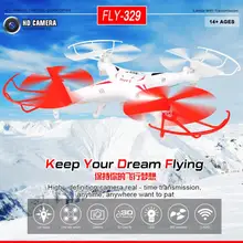 FLY329 2.4G 6-Axis Gyro 4-CH UFO RC Quad-copter kvadrokopter Remote Control Helicopter with LED Light Free Shipping