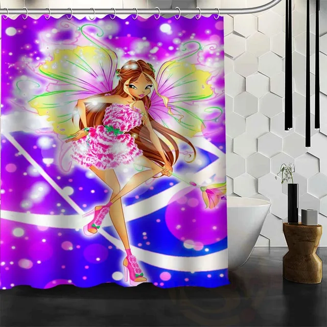Nice: les meilleurs Personnalisé Winx Club Rideau De Douche Rideau ... Nice: les meilleurs Personnalisé Winx Club Rideau De Douche Rideau ...