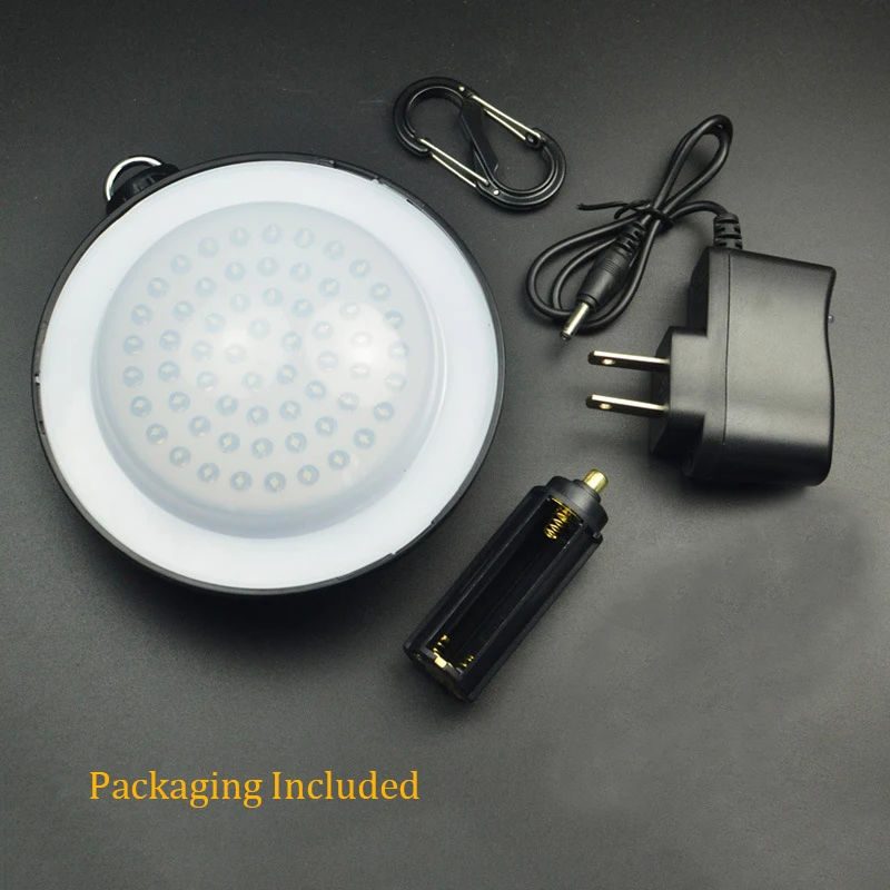 AIMIHUO 60 LED Camping Light Outdoor Mini Tent Camping Lamp Hook LED Lantern Rechargeable 18650 Battery Lantern Portable Lamp (15)