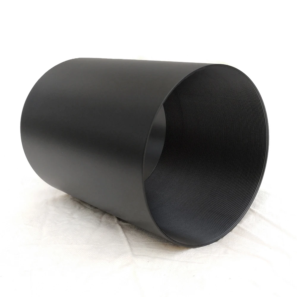 Optic riflescope accessory aluminum alloy Sunshade Tube Shade 75/56mm hard anodizing matte black Optic riflescope accessory aluminum alloy Sunshade Tube Shade 75/56mm hard anodizing matte black