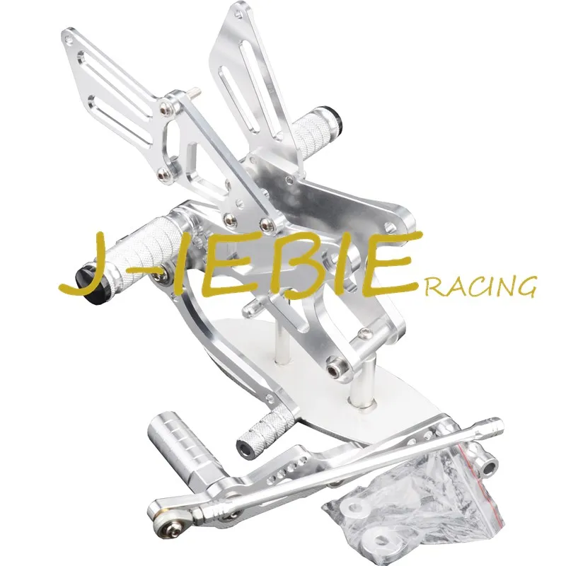CNC Racing Rearset Регулируемые задние комплекты подножки подходят для Yamaha YZF R1 2009 2010 2011