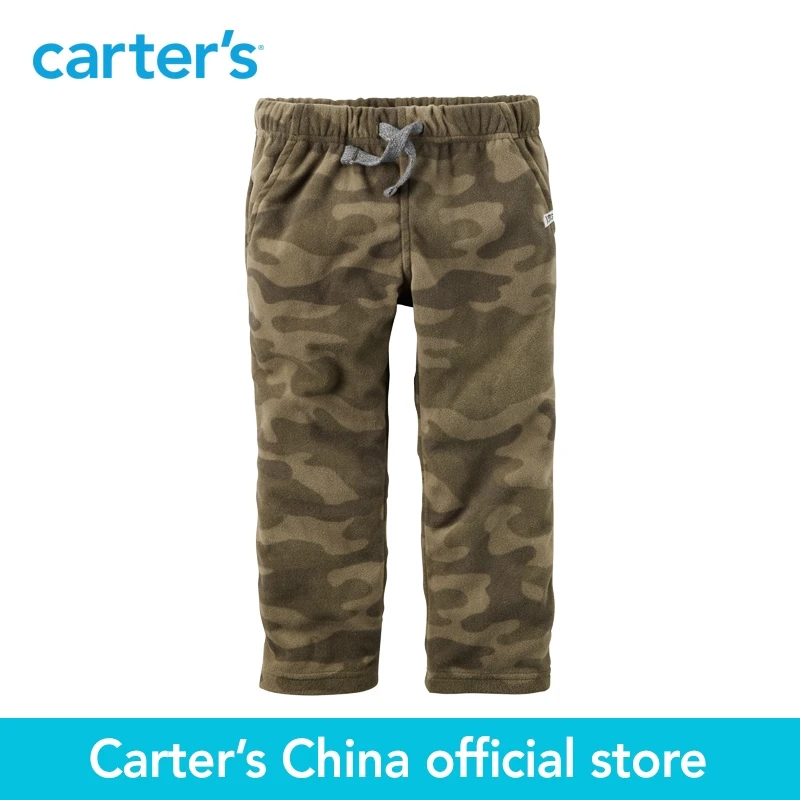 Carter's/1 шт. для маленьких детей тянуть на флисовые штаны 224G215 продается из