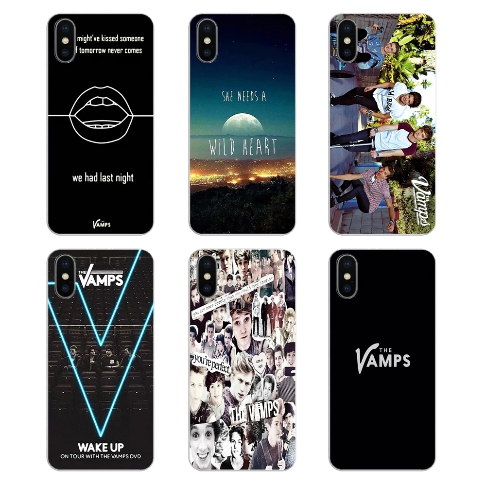 

Phone Skin Cover For Samsung Galaxy A5 A6 A7 A8 A9 J4 J5 J7 J8 2017 2018 Plus Prime Handsome Music Band The Vamps Boy Art Poster