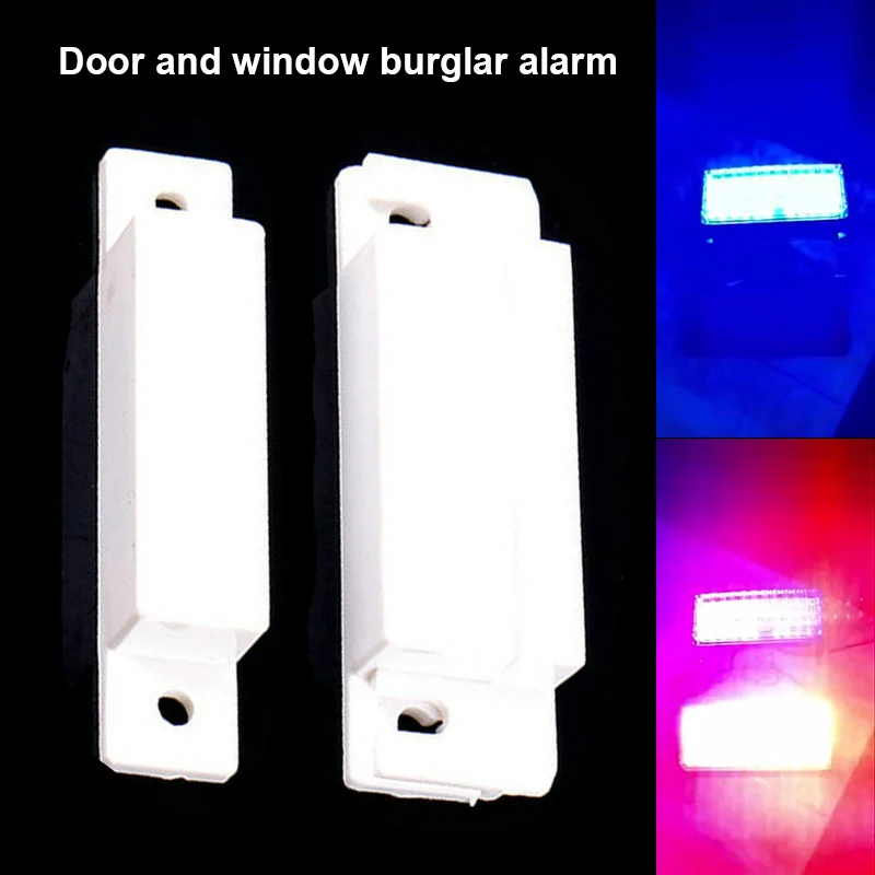 

Wired Window Magnetic Contact Sensor Detector Switch Alarm for GSM Home Security LCC77