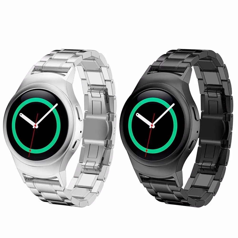 Нержавеющая сталь ремешок для Garmin Forerunner 645 Смарт часы замена Браслет vivoactive 3