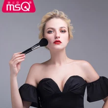 MSQ Pincéis de Maquiagem de Alta Qualidade Set mulheres Negras compõem Cosméticos Sobrancelha Blush Rosto Pincel De Pó Lábio Sombra de Olho Pennelli trucco