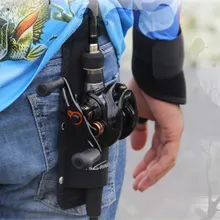 TSURINOYA портативный держатель для удочки 26*8 см, крепление на талии, держатель для удочки, сумка для рыболовных снастей, сумка для хранения