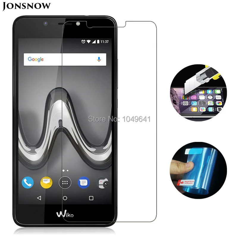 KOC3338_1_2pcs  Soft Glass Film Nano Explosion proof Glass Screen Protector for Wiko Tommy 2 Plus
