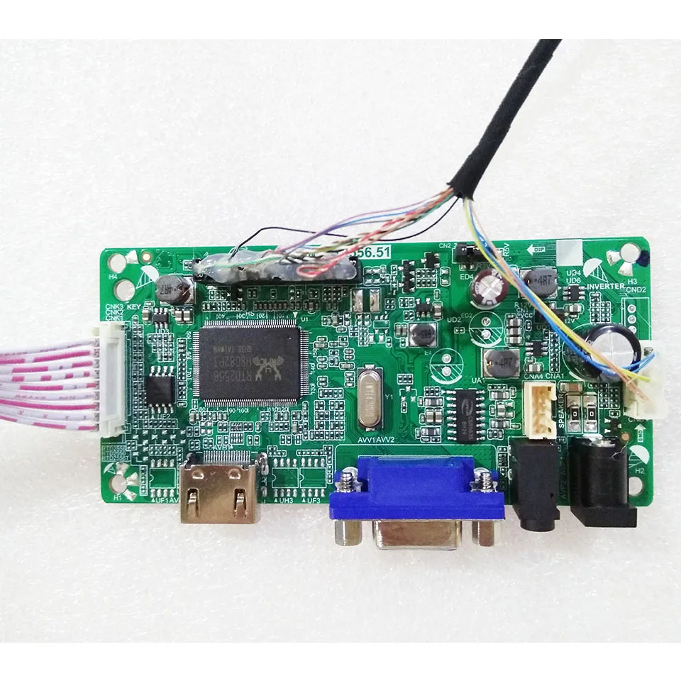 

HDMI VGA LCD Controller Driver Board For 17" LCD Screen Matrix B170PW03 B170PW06 LP171WP4 LTN170X2 B170PW01 440x900