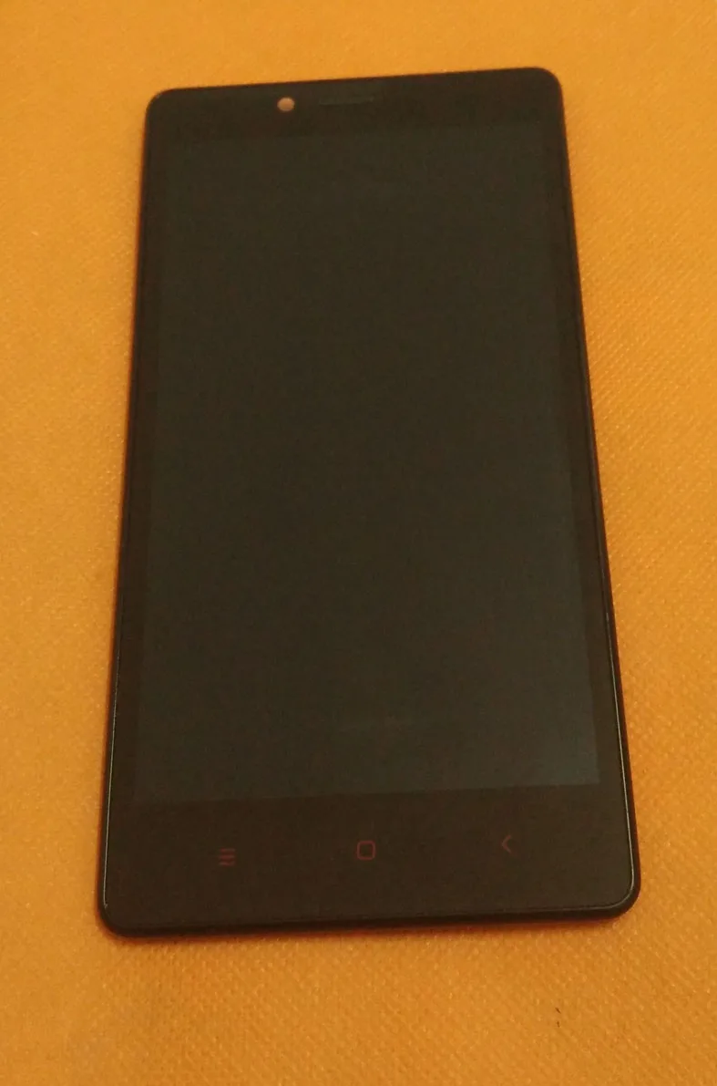 

Used Original Touch screen + LCD display + Frame for Xiaomi Redmi Hongmi Note 4G TD LTE 5.5" HD 1280x720 Free shipping
