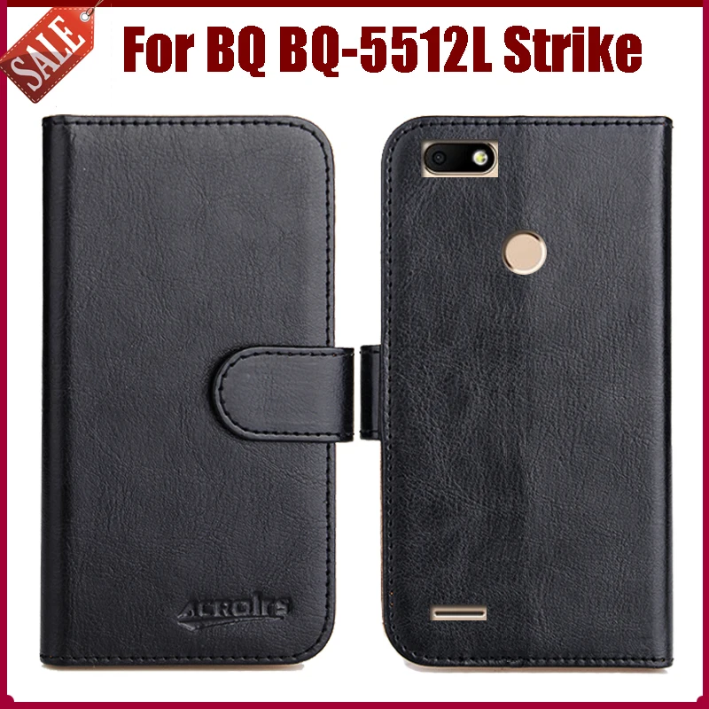 

Hot Sale! BQ BQ-5512L Strike Forward Case New Arrival 6 Colors High Quality Flip Leather Protective Cover Phone Bag