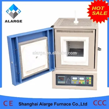 

1700 high temperature large glass melting laboratory muffle furnace