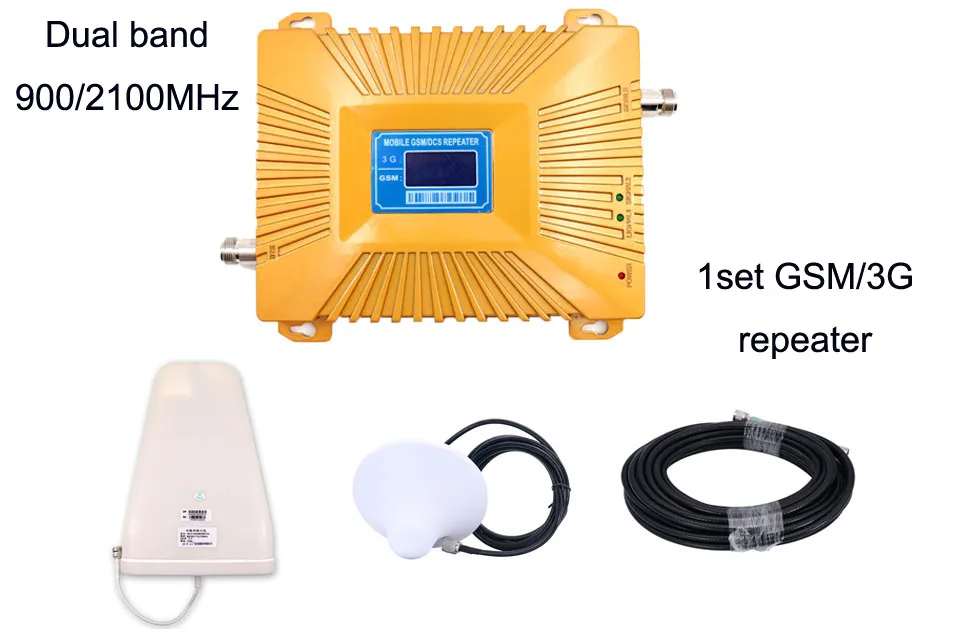 Новый двухдиапазонный 900/2100 ретранслятор gsm 3g w cdma 2100mhz 900mhz усилитель сигнала