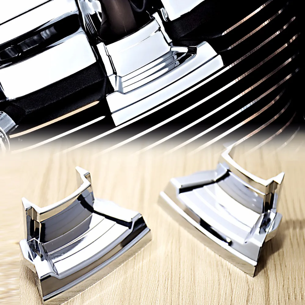 

1 пара хромированных свечей зажигания для Harley Touring 2017-2020 M8 Street Glide Road Trikes 17 18 & 2018 Softail breaker Fat Bob