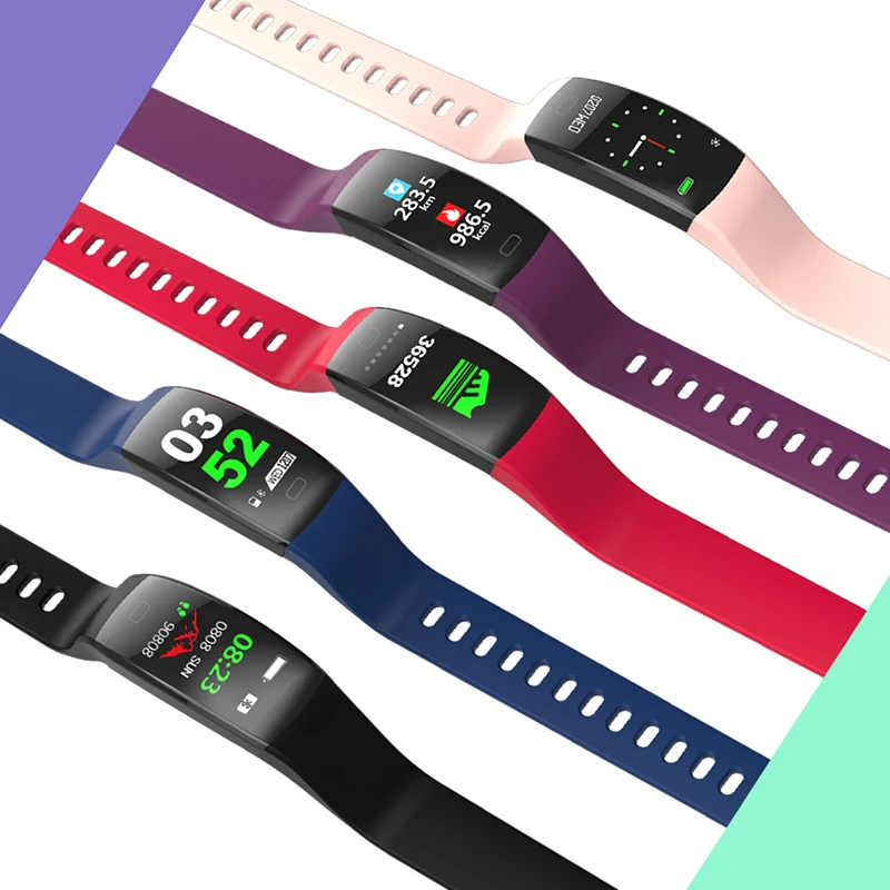 Умный Браслет F64 Smartband водонепроницаемый монитор сна фитнес-браслет умные часы будильник для iOS Android