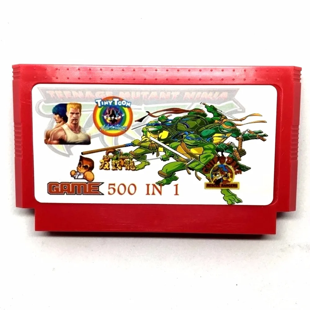 

New Arrival 500 In 1 Pocket Games In 1 Cartridge Game Card For 8 Bit Game Player