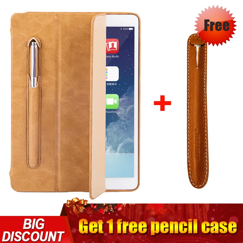 Jisoncase Luxury Microfiber Smart Cover for iPad 9.7 Flip Folio Tablet Case with Pencil Slot for iPad 9.7 inch 2018 Released Jisoncase Luxury Microfiber Smart Cover for iPad 9.7 Flip Folio Tablet Case with Pencil Slot for iPad 9.7 inch 2018 Released