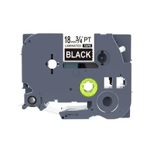 Совместимый для Brother Label TZe345 5 шт. 18 мм белый на черном этикетке ленты для Brother p touch Label Maker