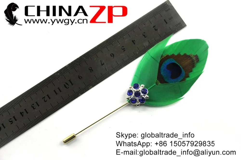 Handmade Feathers Brooch Pin  (118)