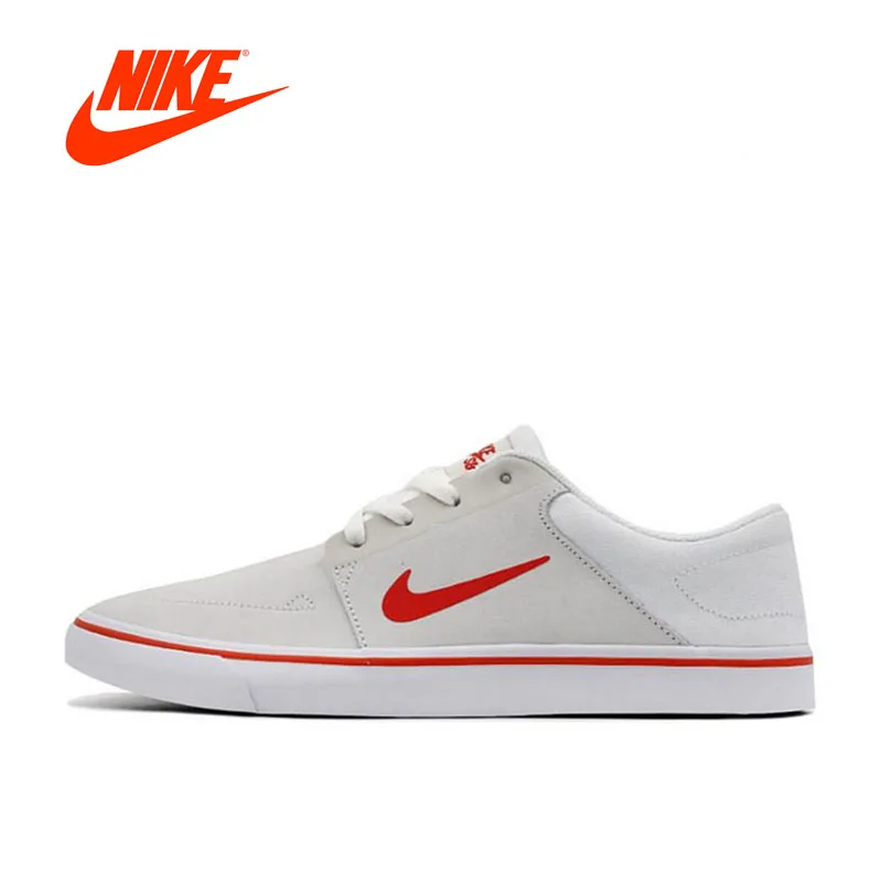 Original New Arrival Official NIKE SB PORTMORE Women's Breathable Skateboarding Shoes Sports Sneakers Classique Comfortable