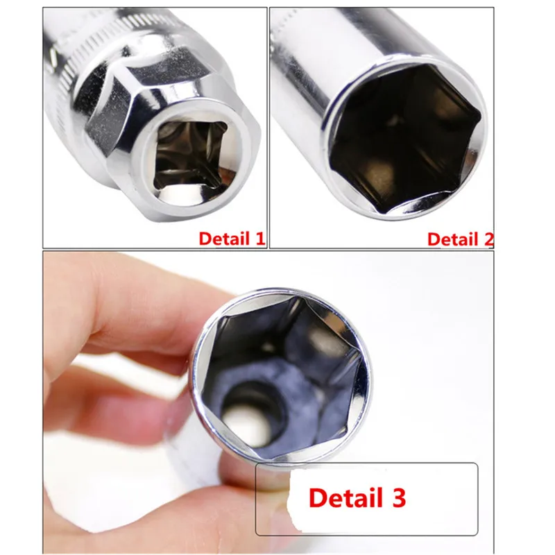 HUAFENG большая стрела Свеча зажигания розетка 3/" DR.& 1/2" DR. 16 мм 21 мм CR-V Универсальный внутренний шестигранный гаечный ключ с шестигранной головкой инструмент для ремонта авто