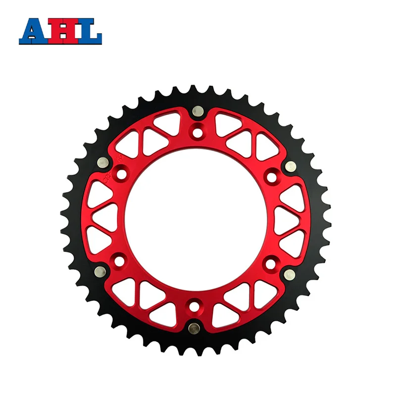 Motorcycle Parts Steel Aluminium Composite 46T Rear Sprocket For HONDA CRF250R CRF 250R CRF250 CRF 250 R 2004-2014 Fit 520 Chain