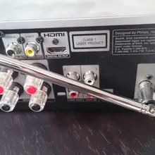 Мужской F Тип коаксиальный телескопическая FM антенна для Denon YAMAHA onyo MARANTZ PHILIPS TEAC SONY домашний кинотеатр AV A/V приемник