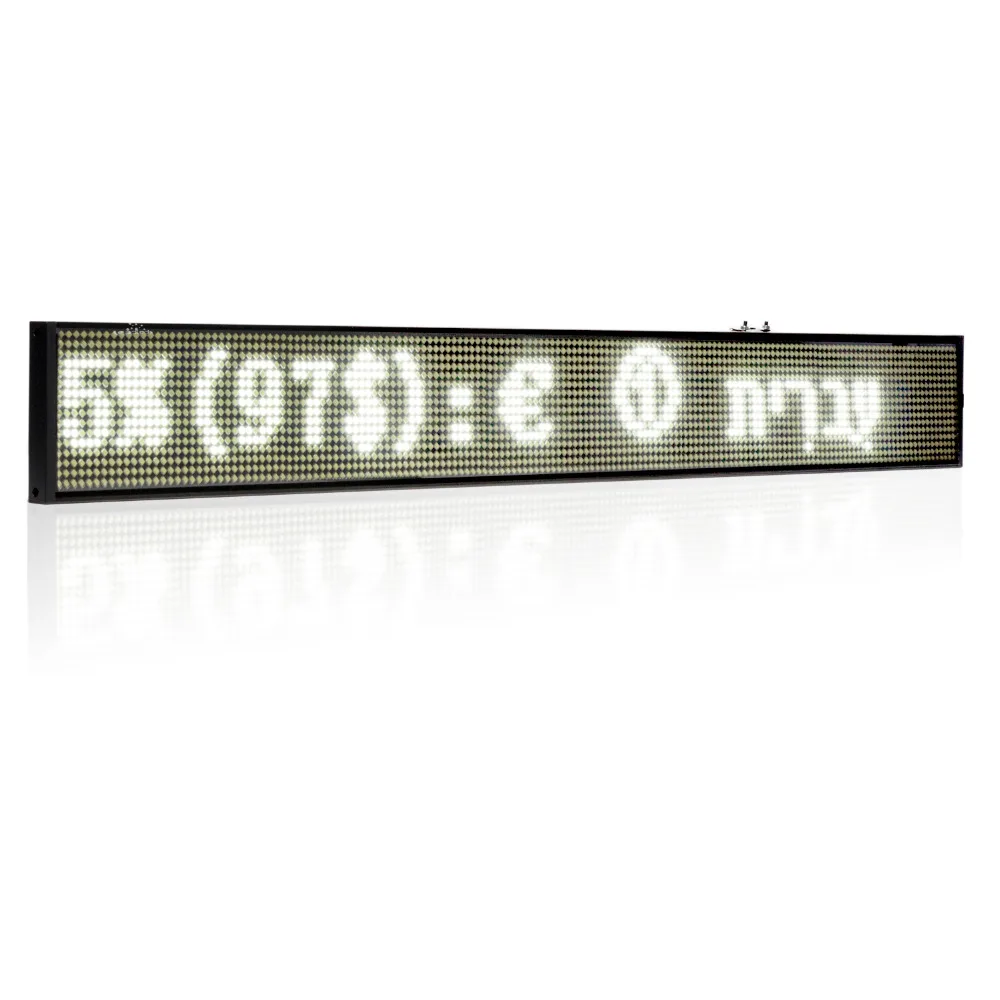 27-in Android white WIFI LED Sign wireless programmable rolling information P5 Advertising Indoor led display screen 27-in Android white WIFI LED Sign wireless programmable rolling information P5 Advertising Indoor led display screen