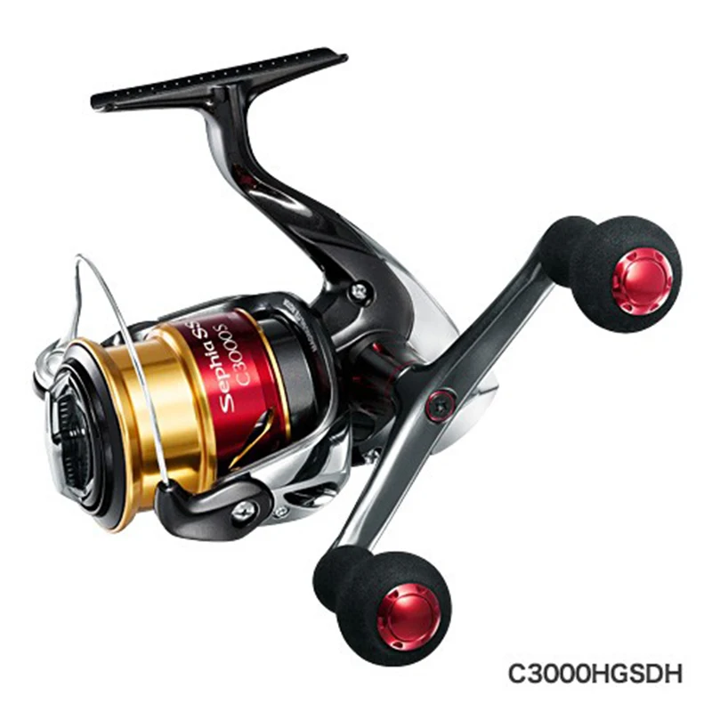 

Original Japan Shimano 15Sephia SS C3000HG SDH Egi Reel Spinning Reel Double Handle Squid Fishing Reel 6.0:1