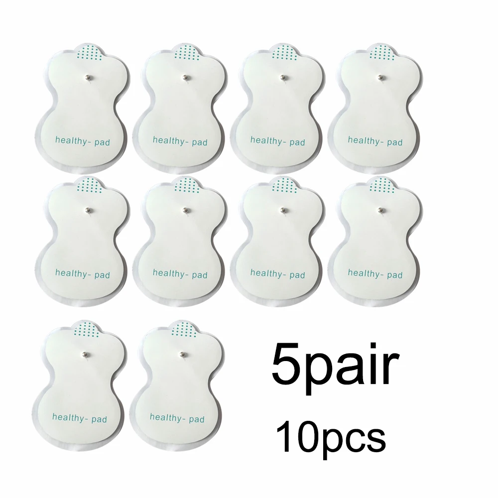 10PCS Electrode Pads for Tens Acupuncture Silicone Slimming Massager Digital Therapy Machine myostimulator Adhesive Gel pad Set 10PCS Electrode Pads for Tens Acupuncture Silicone Slimming Massager Digital Therapy Machine myostimulator Adhesive Gel pad Set