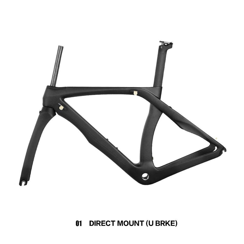 

TXCH New Road Carbon Fiber Bike Frame RB1K THE ONE 1K and 3K V and U brakes road carbon bicycle frame