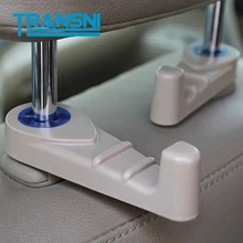 Ganchos do Assento de carro de Volta Encosto de Cabeça Gancho Saco Titular Bolsa de Armazenamento Auto Organizador Automóvel Portátil Cabide Cabide de Carro Carro-styling Acessórios