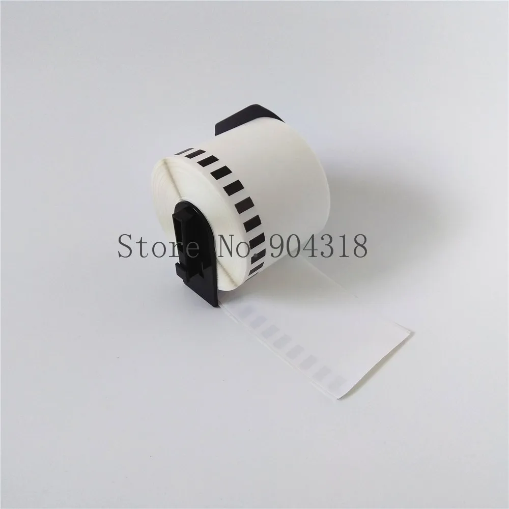 60 x Rolls Brother DK 22205 DK-22205 DK22205 DK-2205 DK 2205 DK2205 Совместимость непрерывной Термальность этикетки 62 мм x 30,48 м
