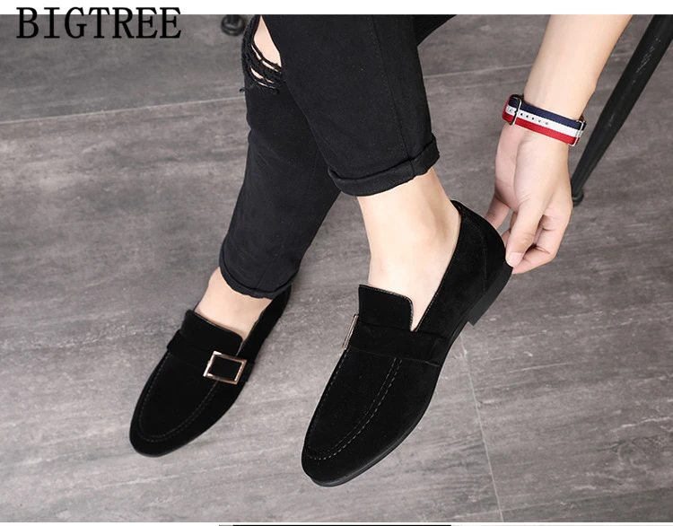 classic shoes men coiffeur brand brown dress shoes men elegant formal shoes men italian sepatu slip on pria big size buty meskie