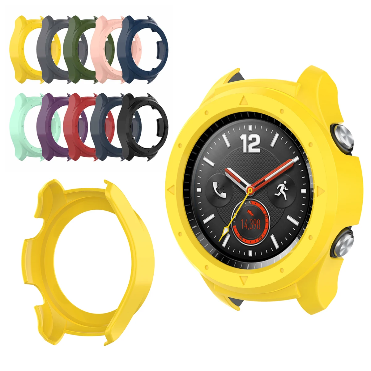

Watch PC Protective Case For Huawei Watch 2 smart watch protective case protective cover protective shell shatter-resistant