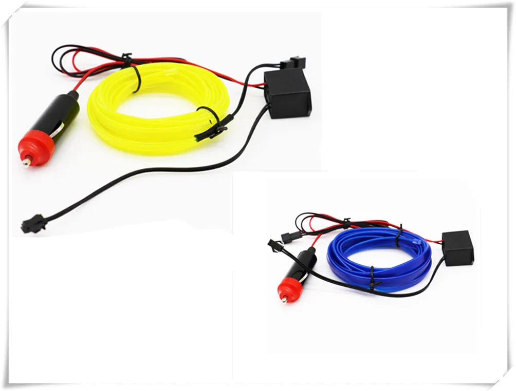 Автомобильные аксессуары 12V LED холодный свет индивидуальная Декоративная полоса