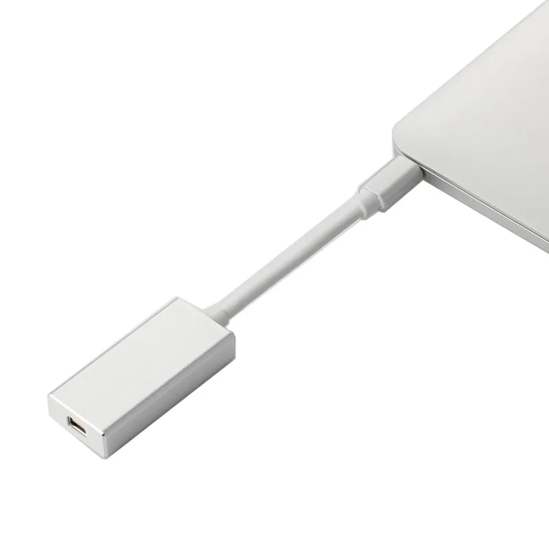 EASYA Thunderbolt 3 концентратор USB Type C для мини-дисплея адаптер Поддержка 4 к HD мужчин и женщин для MacBook Pro USB-C