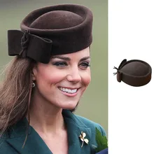 Teardrop Women Hats Vintage Look Pillbox Fascinator Hat Top Fancy Wool Felt Hat Cocktail Racing Party Wedding Church A253