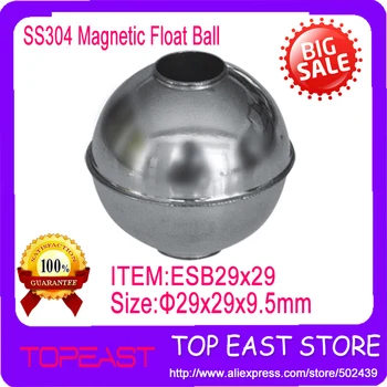 

Free shipping High quality SS304 Stainless steel Magnetic float for water sensor ESB-29*29*9.5 Hot selling