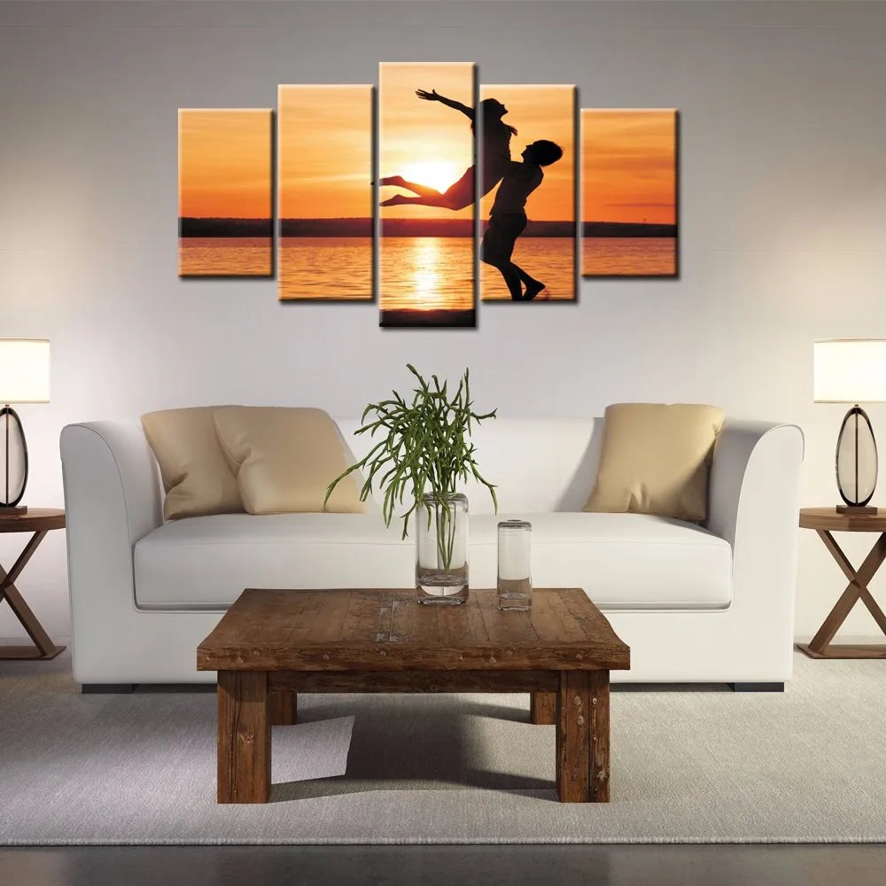 ARTRYST 5 Pieces Modern Wall Art Canvas Printed Painting Decorative Picture for Home Decor Art Canvas